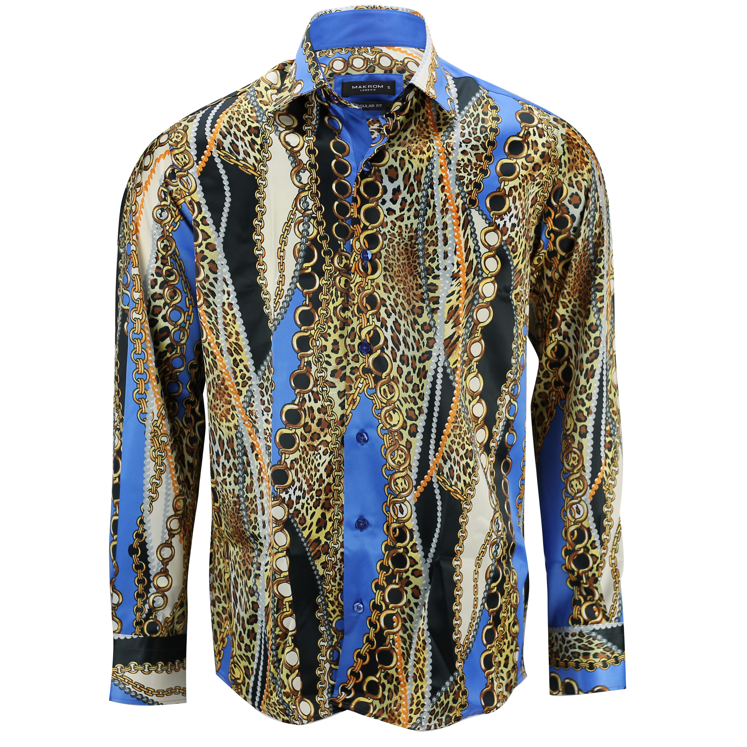 custom printed fabric button down shirts